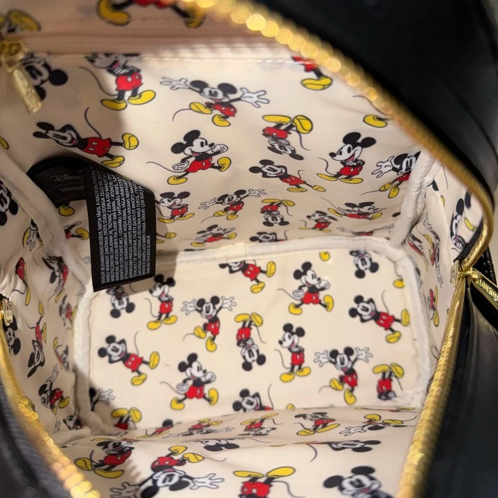 Loungefly Disney Mickey Mouse Confetti backpack and wallet set- - Picture 8 of 12